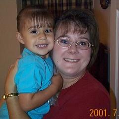Hannah and her mom.