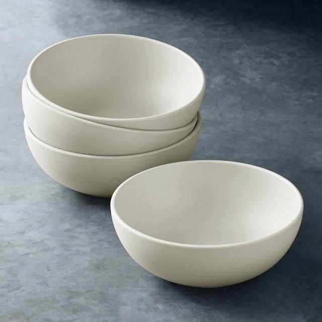 Bamboo Bowls, Set of 4, Stone