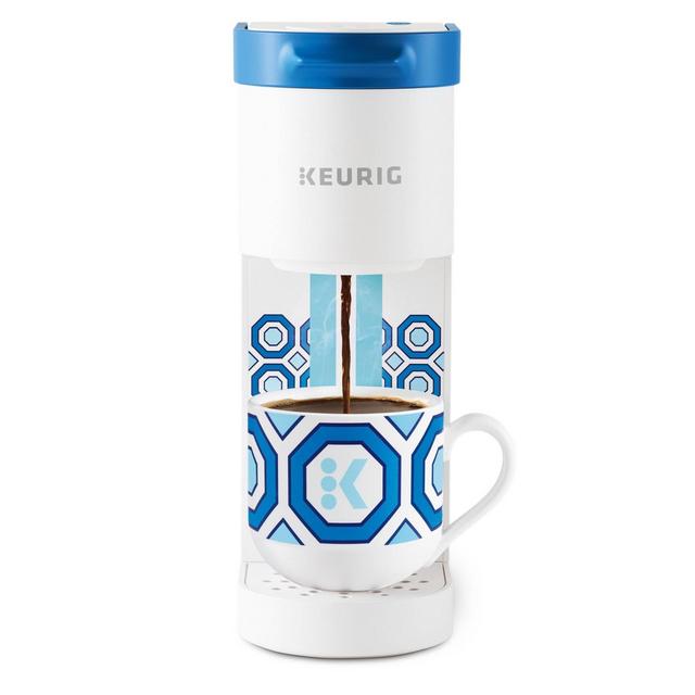 Keurig K-Mini Basic Jonathan Adler Limited Edition Single-Serve K-Cup Pod Coffee Maker - White