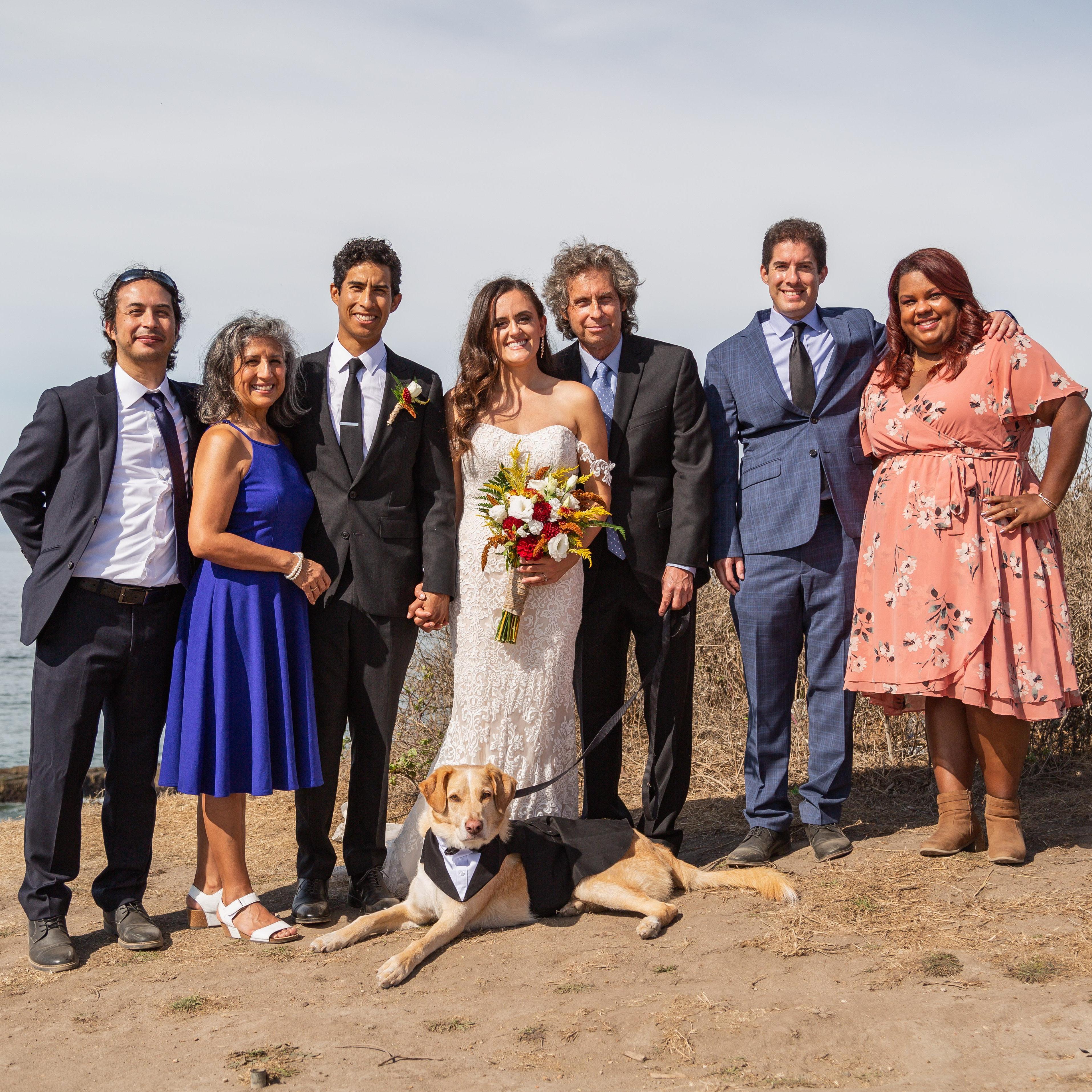 We didn’t let Covid stop us from getting married in 2020! On October 10th we had a small intimate ceremony with our immediate families. It was a beautiful day 😊
