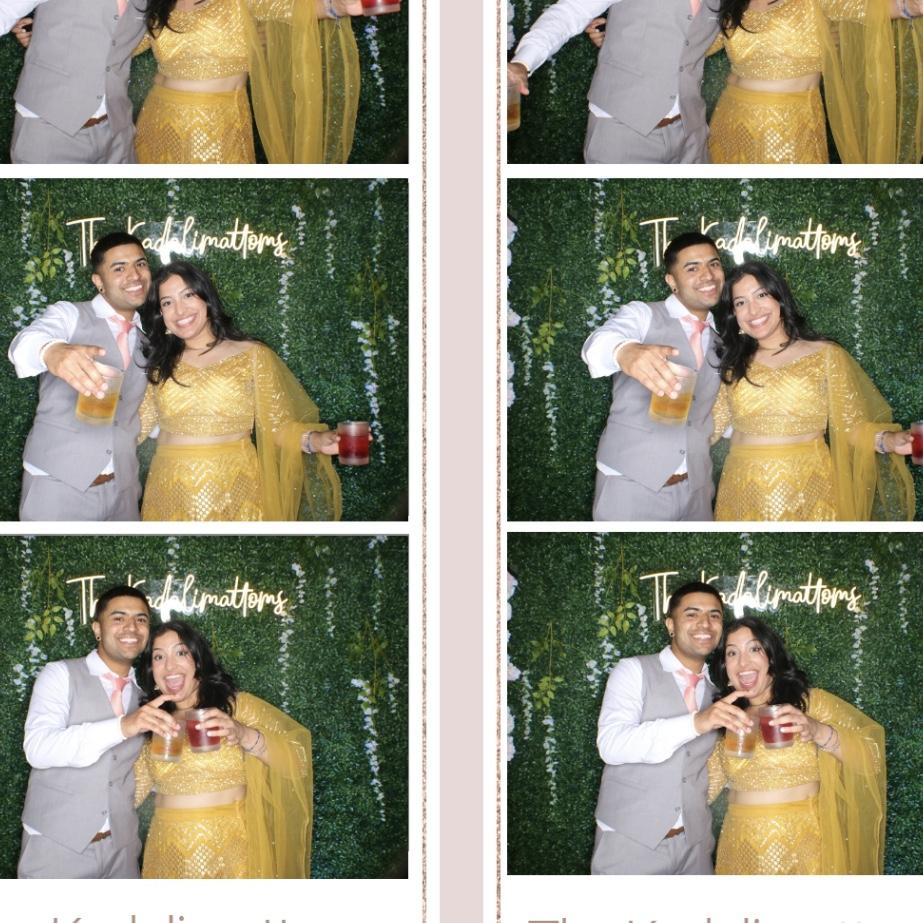 Our first wedding together (s/o to Shan and Jecca)