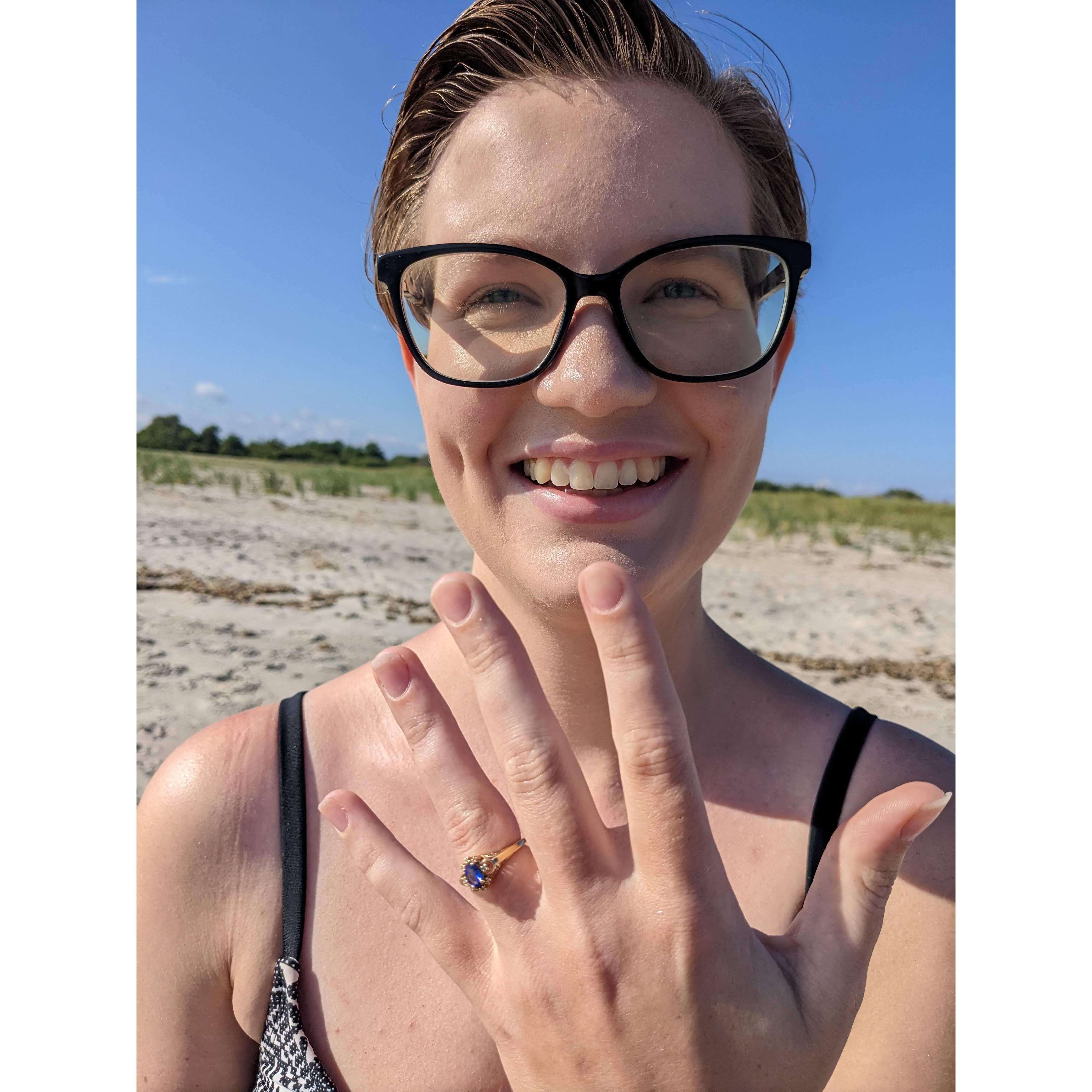 Found this cool ring on the beach