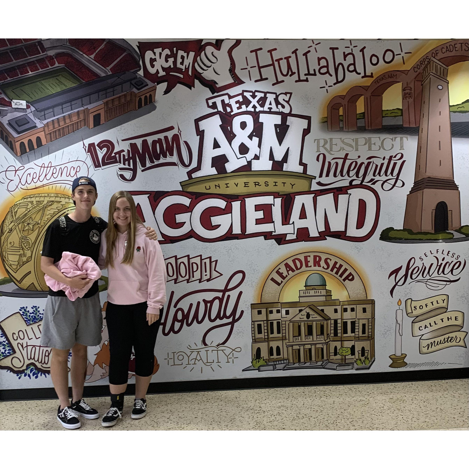 First trip to tour Texas A&M