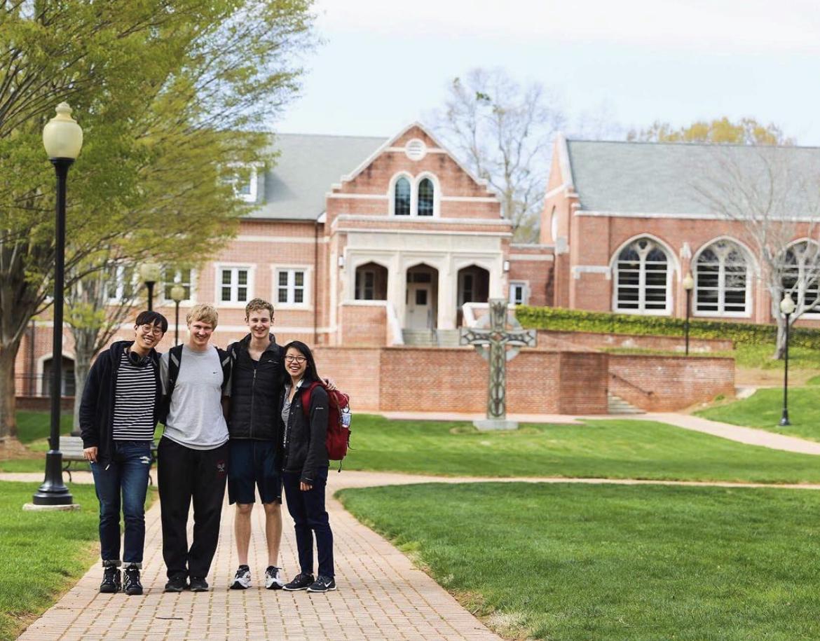 Visiting Thomas (best man and brother of Mike) at Columbia Theological Seminary in Atlanta!