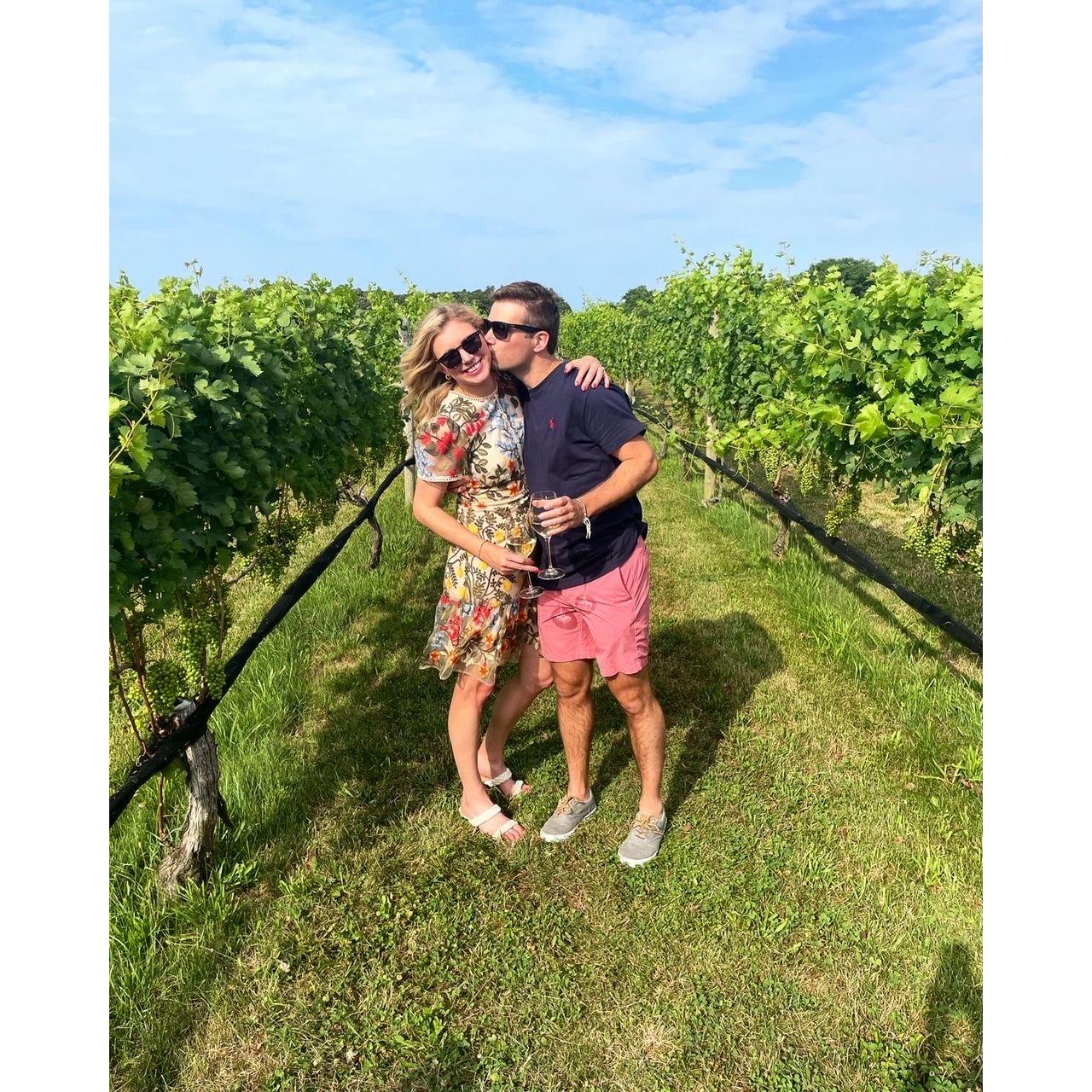 Mercari vineyards in the Hamptons