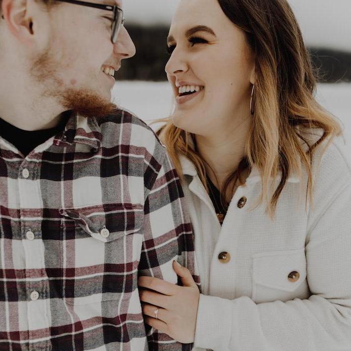 Our engagement photos by Maddy Hedman taken at Lake Wenatchee <3