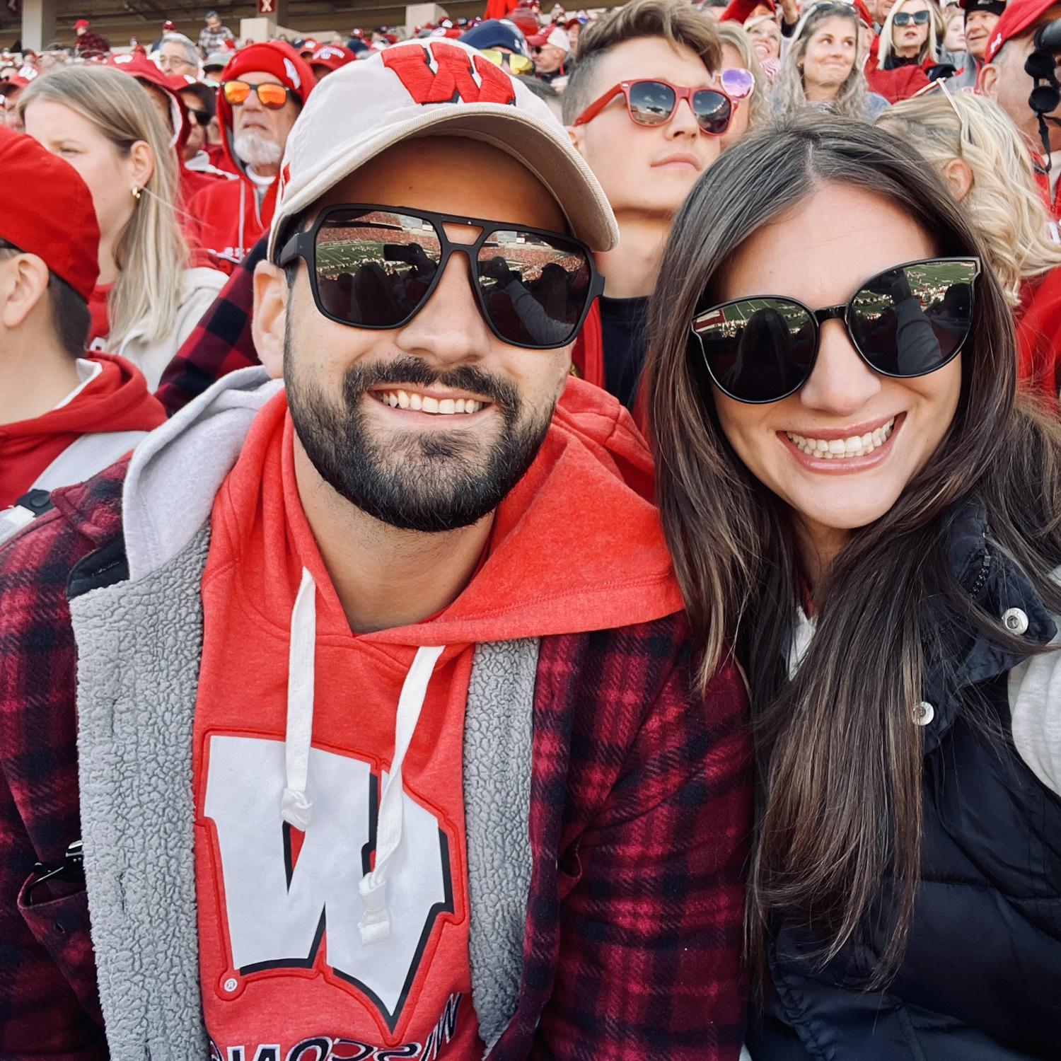 2023: Go Badgers! It is so special when we get to catch a game with friends or family.