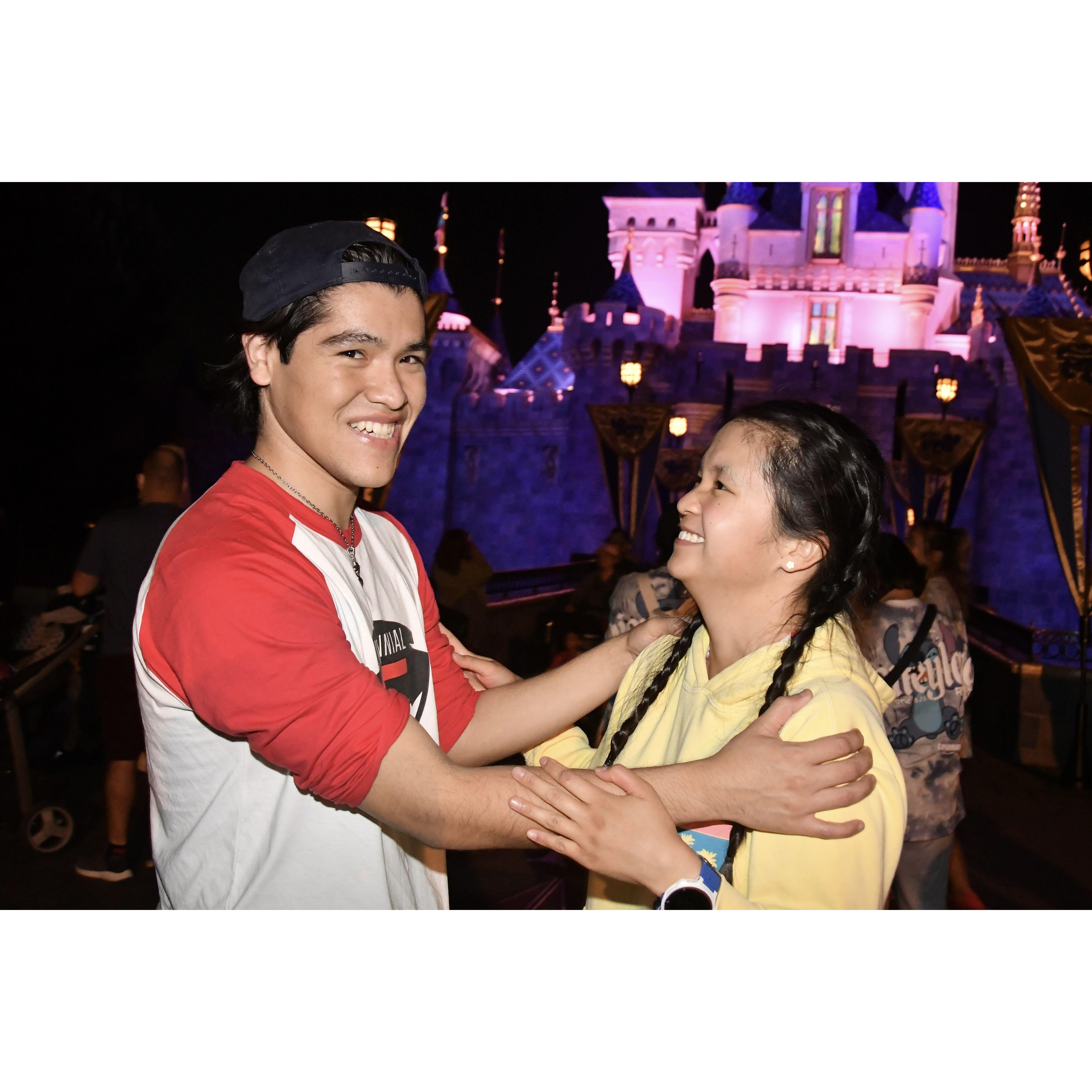 Our First Time At Disneyland Together... Maybe You'll Be Lucky To Hear The Story At The Reception!