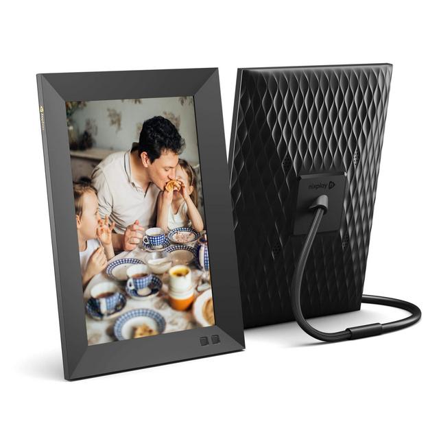 Nixplay Smart Digital Picture Frame 10.1 Inch, Share Moments Instantly via E-Mail or App