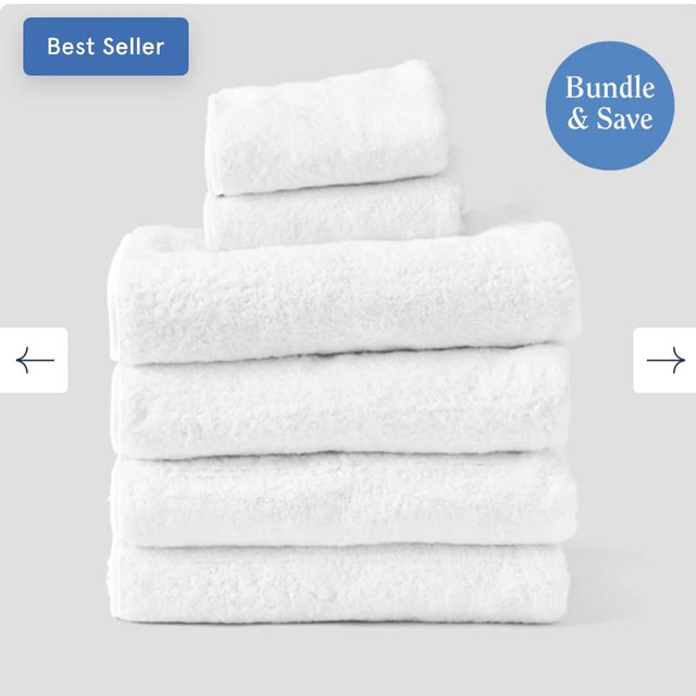Bath Sheet Starter Pack (6 pieces)