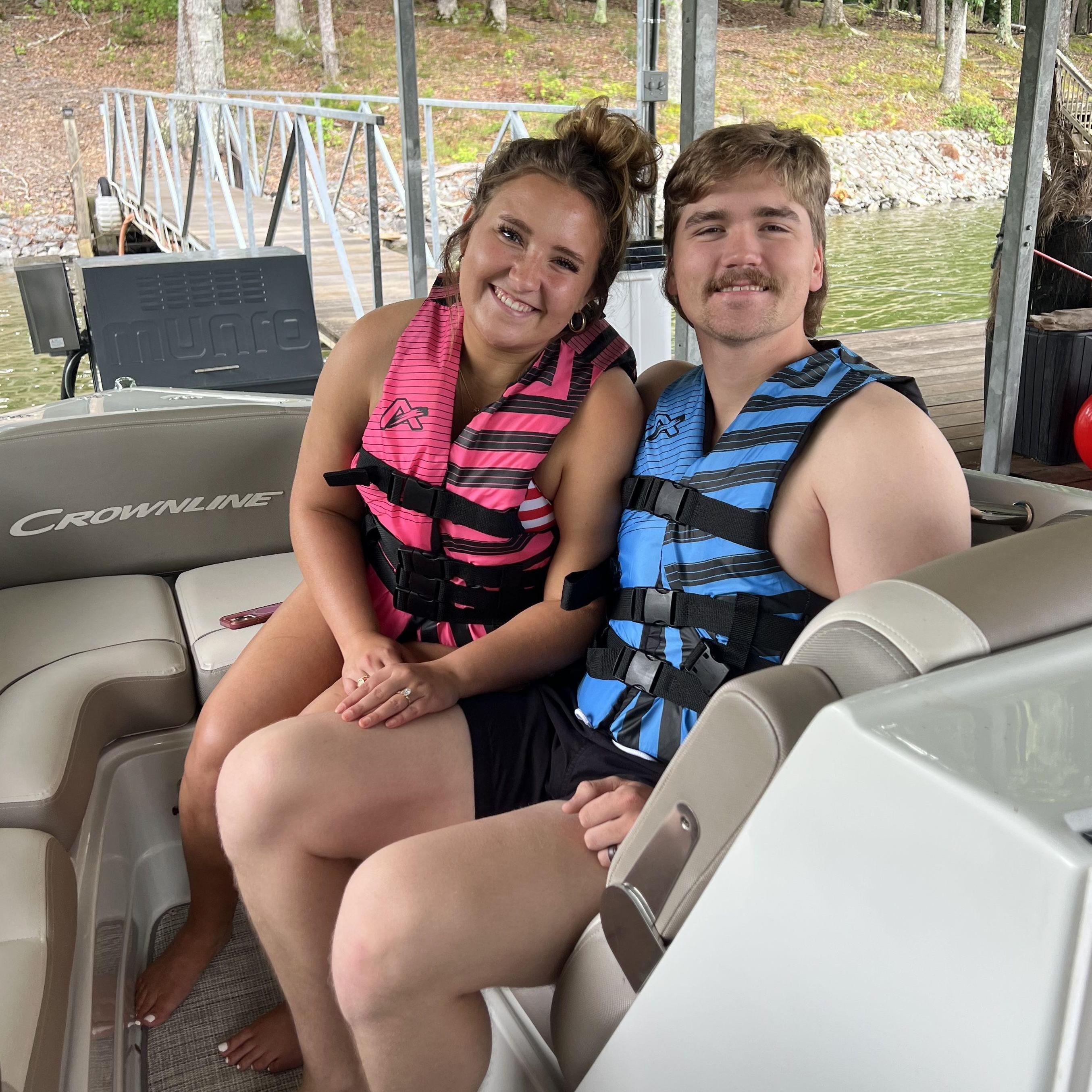 The summer's first lake day! Celebrating Memorial Day at the first place that Eli first met my family- Unlce Pookie's lake house!