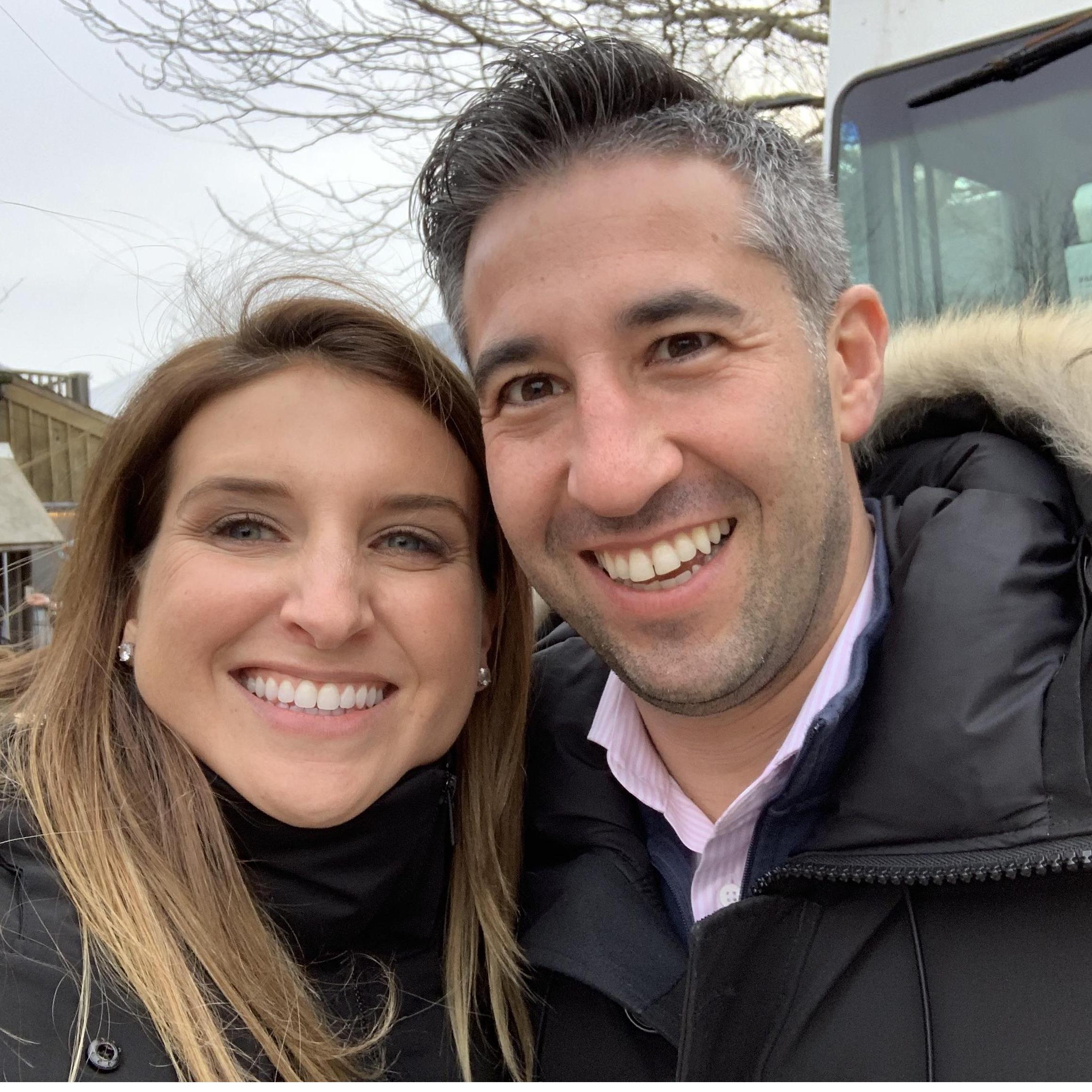 First photo and selfie together!