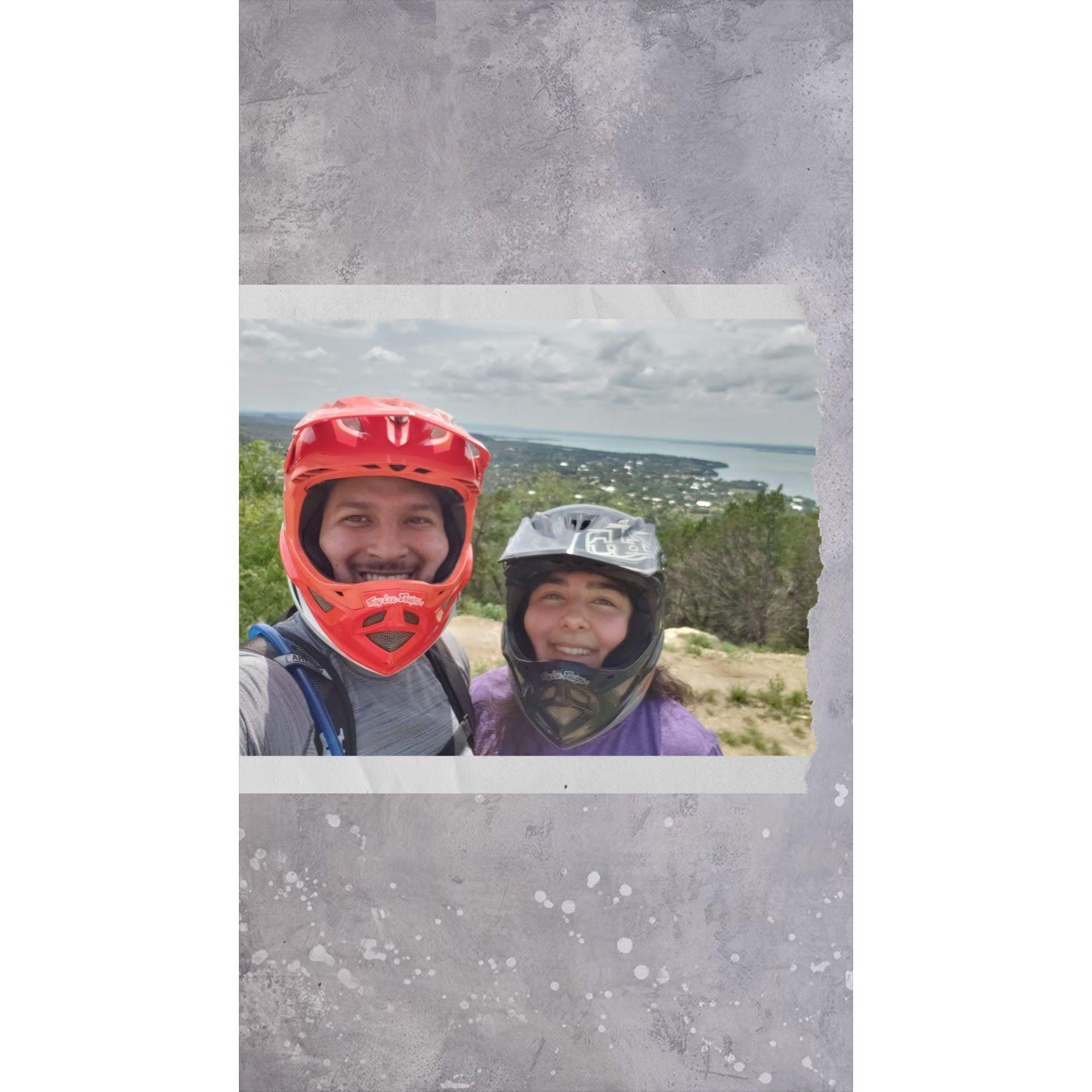 Downhill mountain biking at Spider Mountain in ATX (2021)
