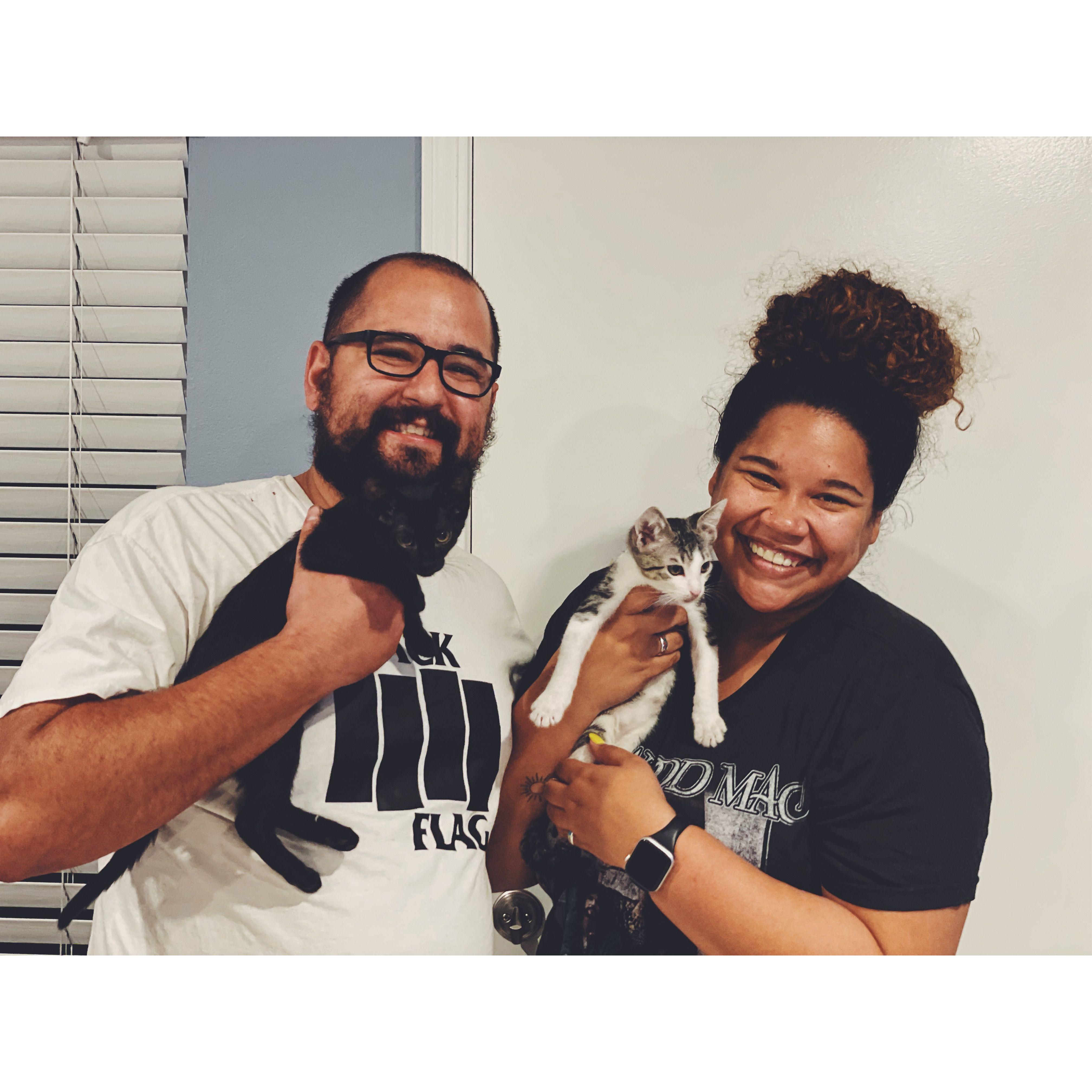 the day our family grew: Salem & Simon