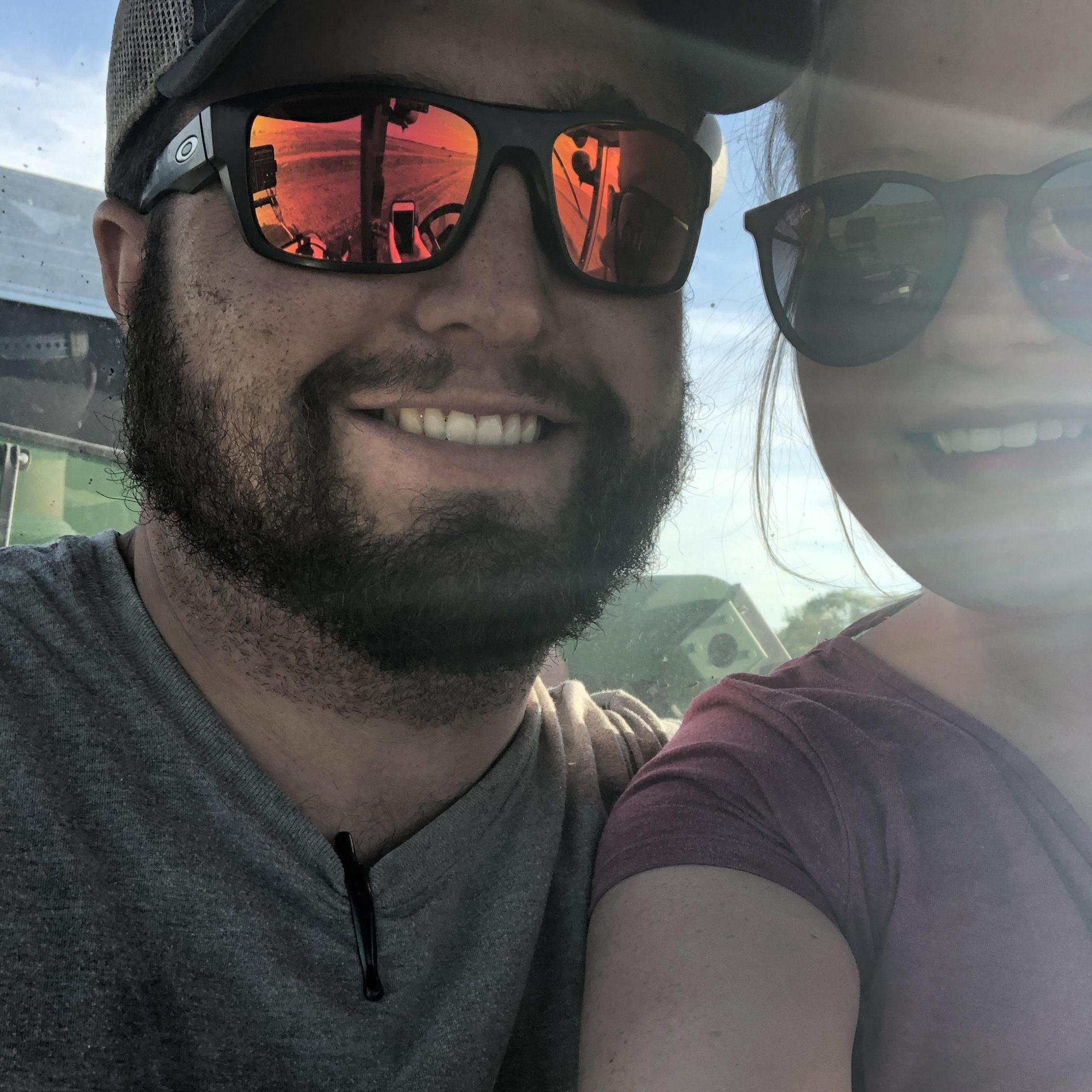 Summer 2020- the first of many tractor rides!