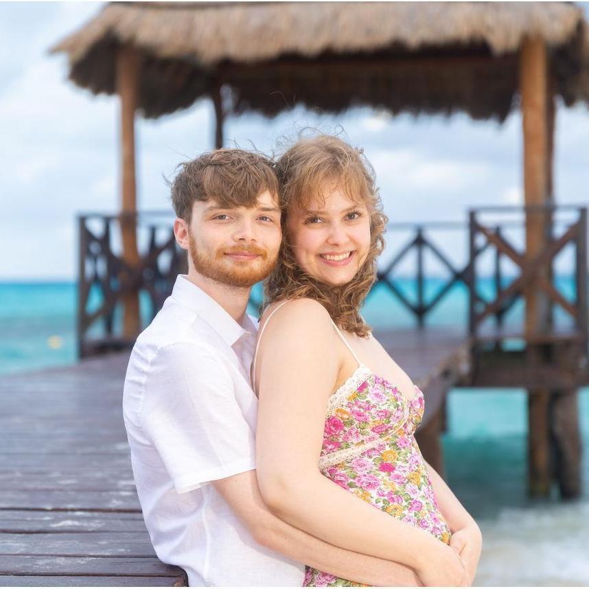 Cancun engagement pics