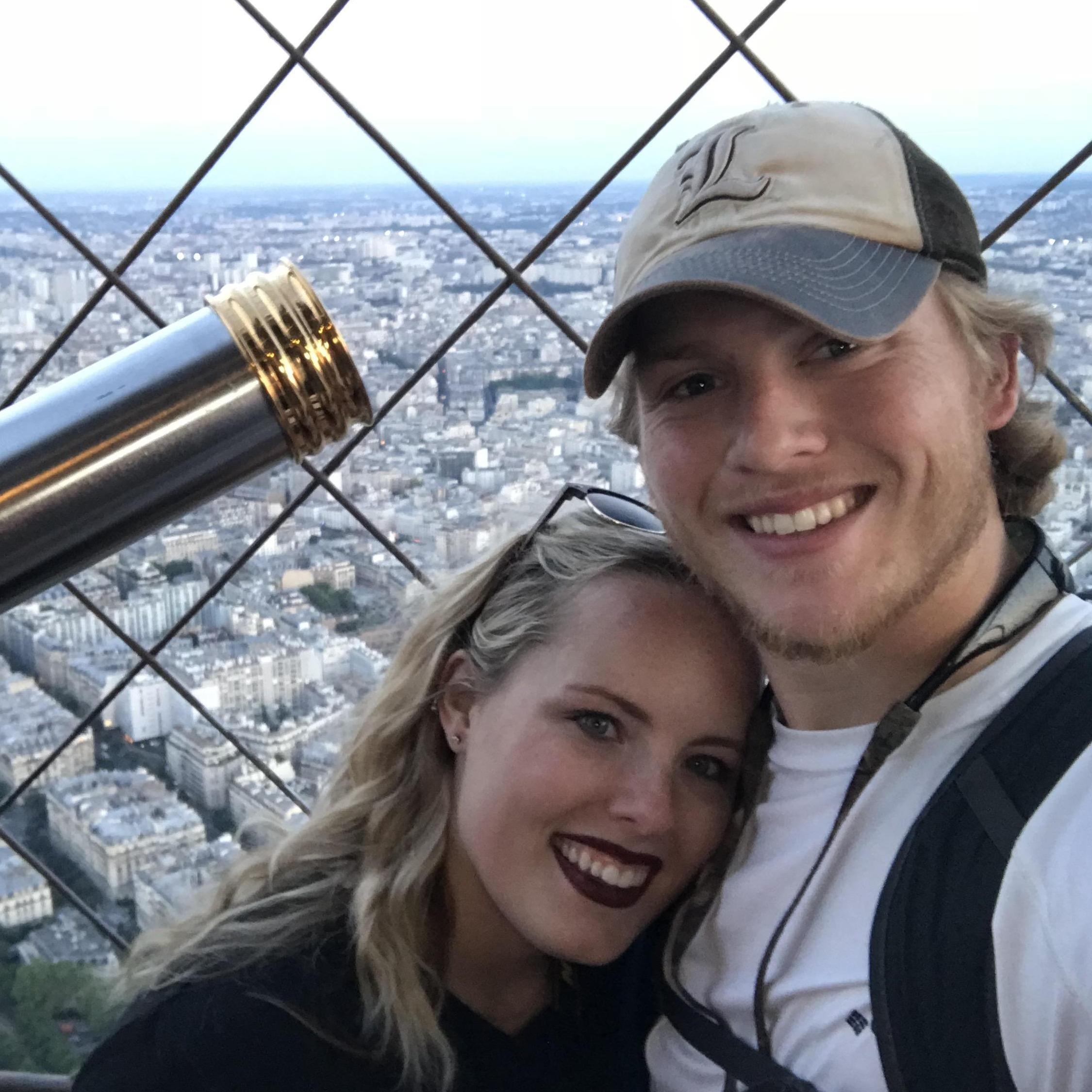 Europe Trip 2018 - Paris, France (on top of the Eiffel Tower)