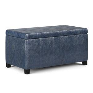 Dover Upholstered Storage Ottoman