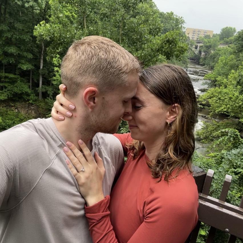 Another photo from our engagement.