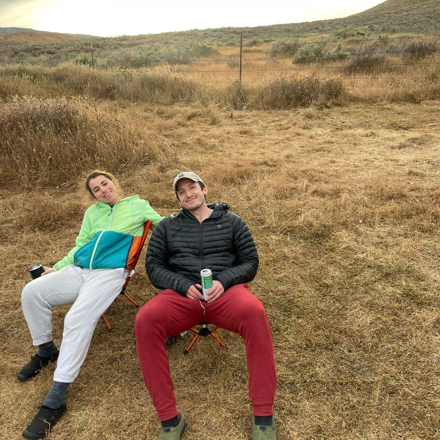 Camping during a California superbloom