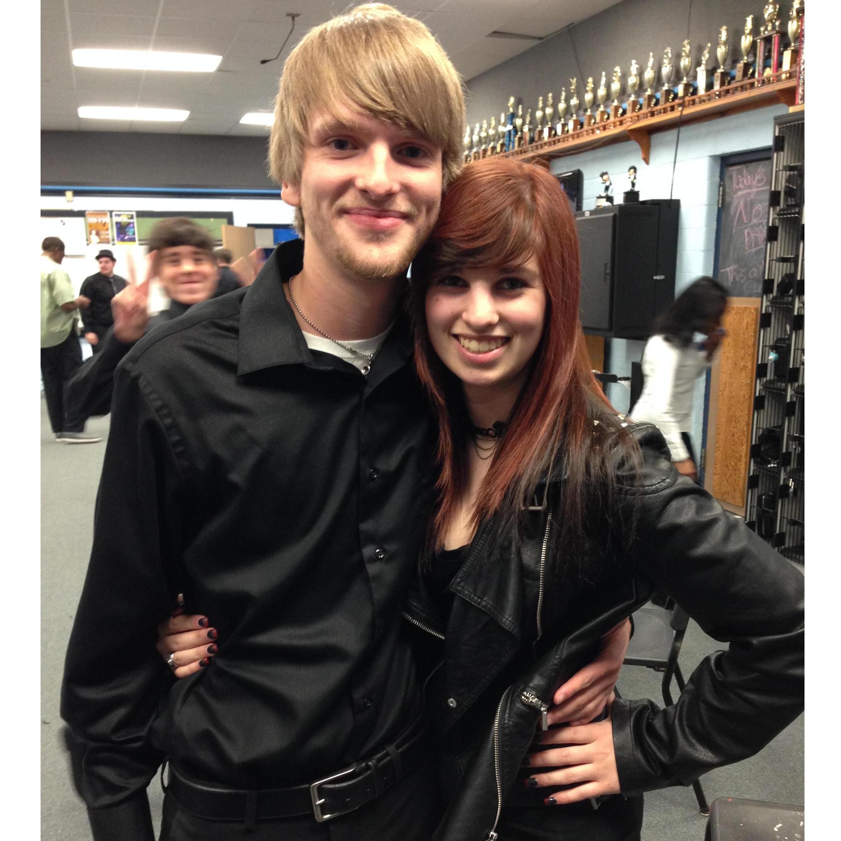 Last band concert at AHS in May of 2014. It was a very long concert since the seniors picked like four pieces to play instead of just one.