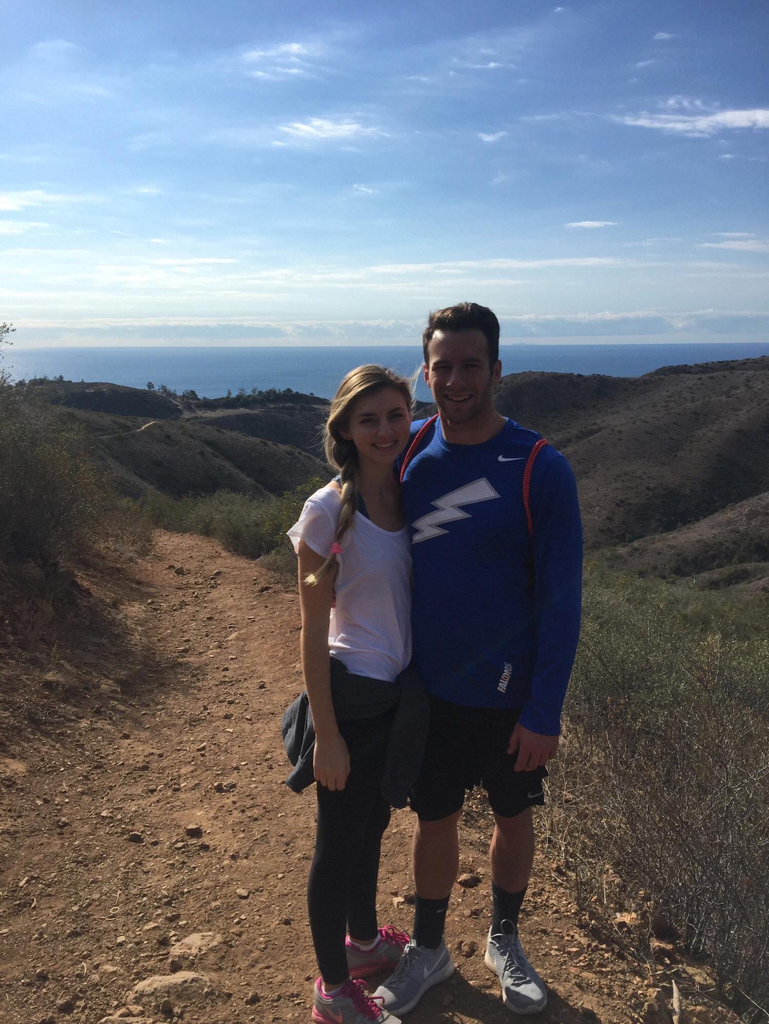 2015: hiking in Malibu