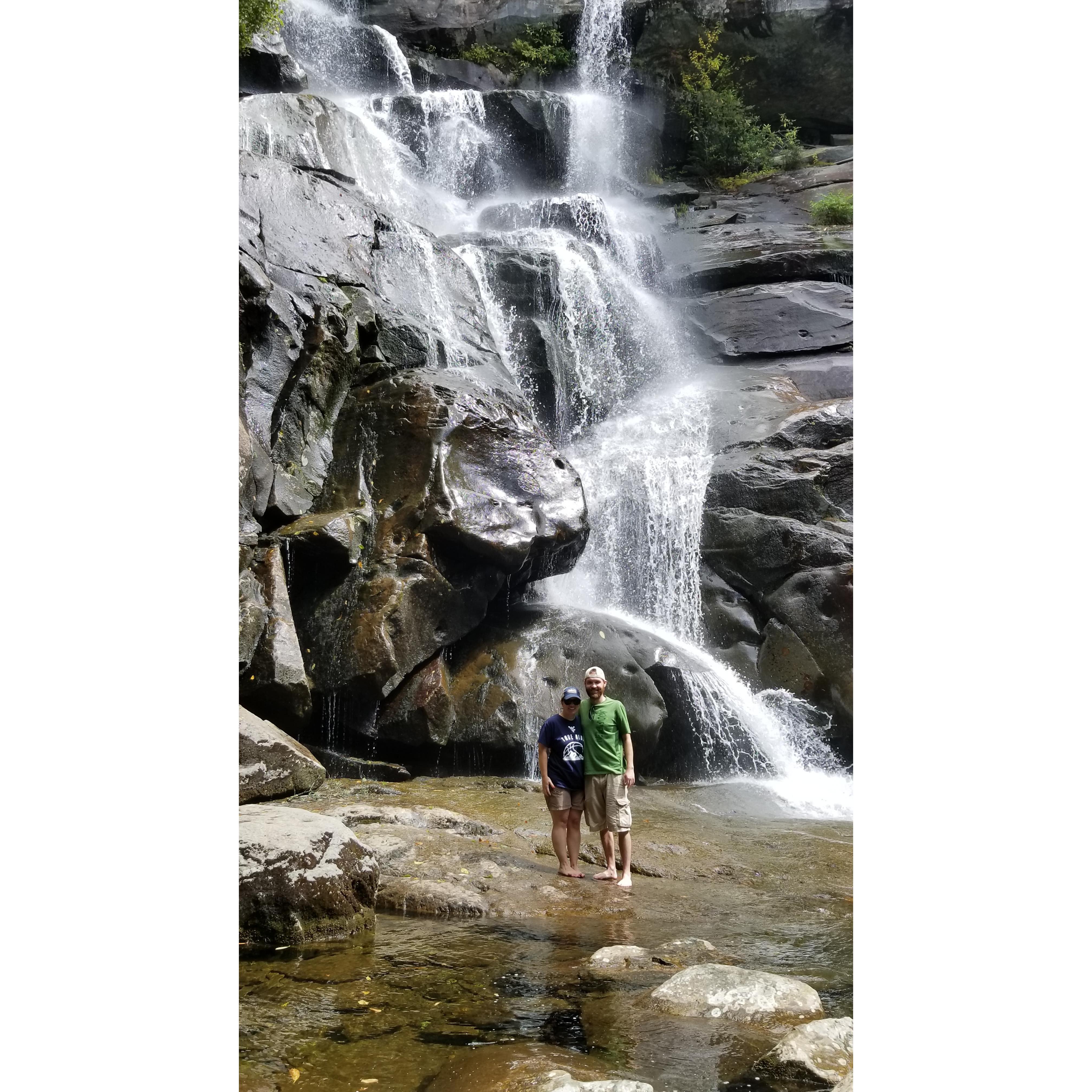 The Waterfall!
Tenessee Smokey Mountains Ramsey Cascades
September 2017