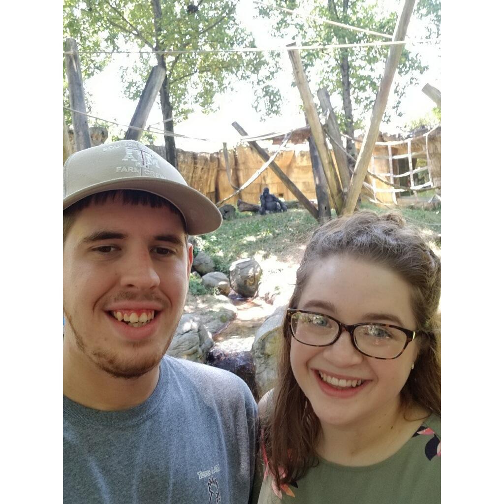 Our first Zoo date!