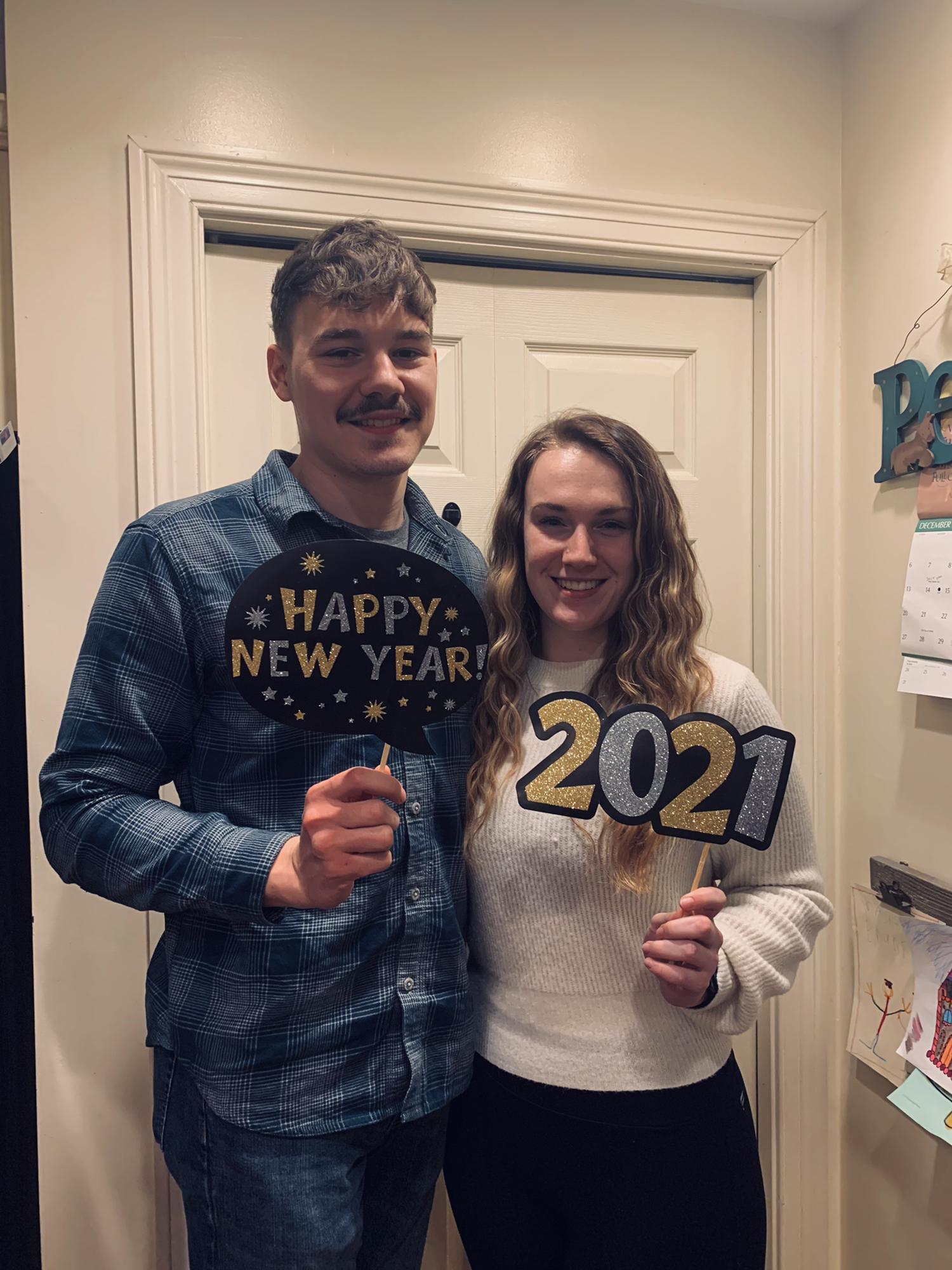 Our first Christmas/ New Years together