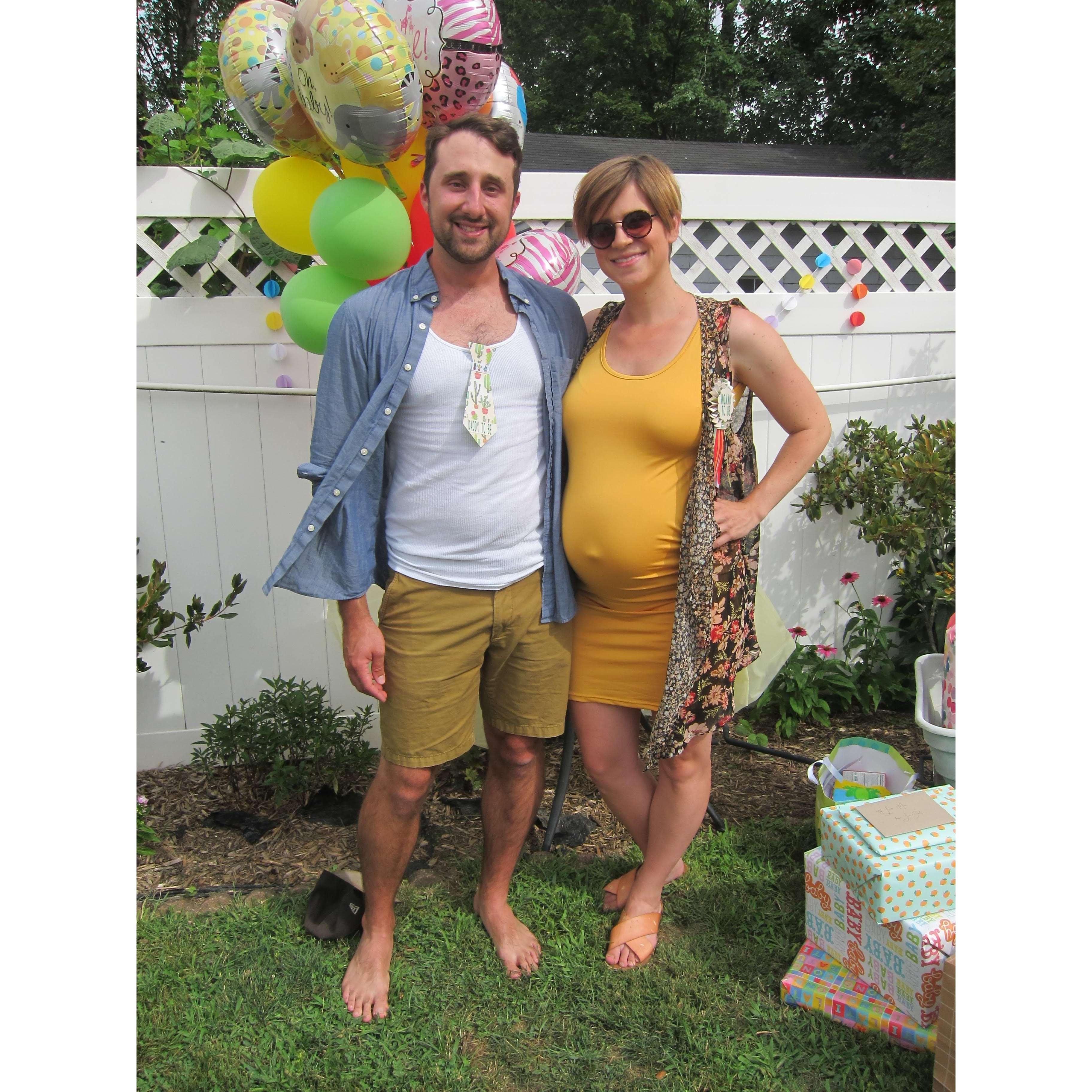Winona's baby shower