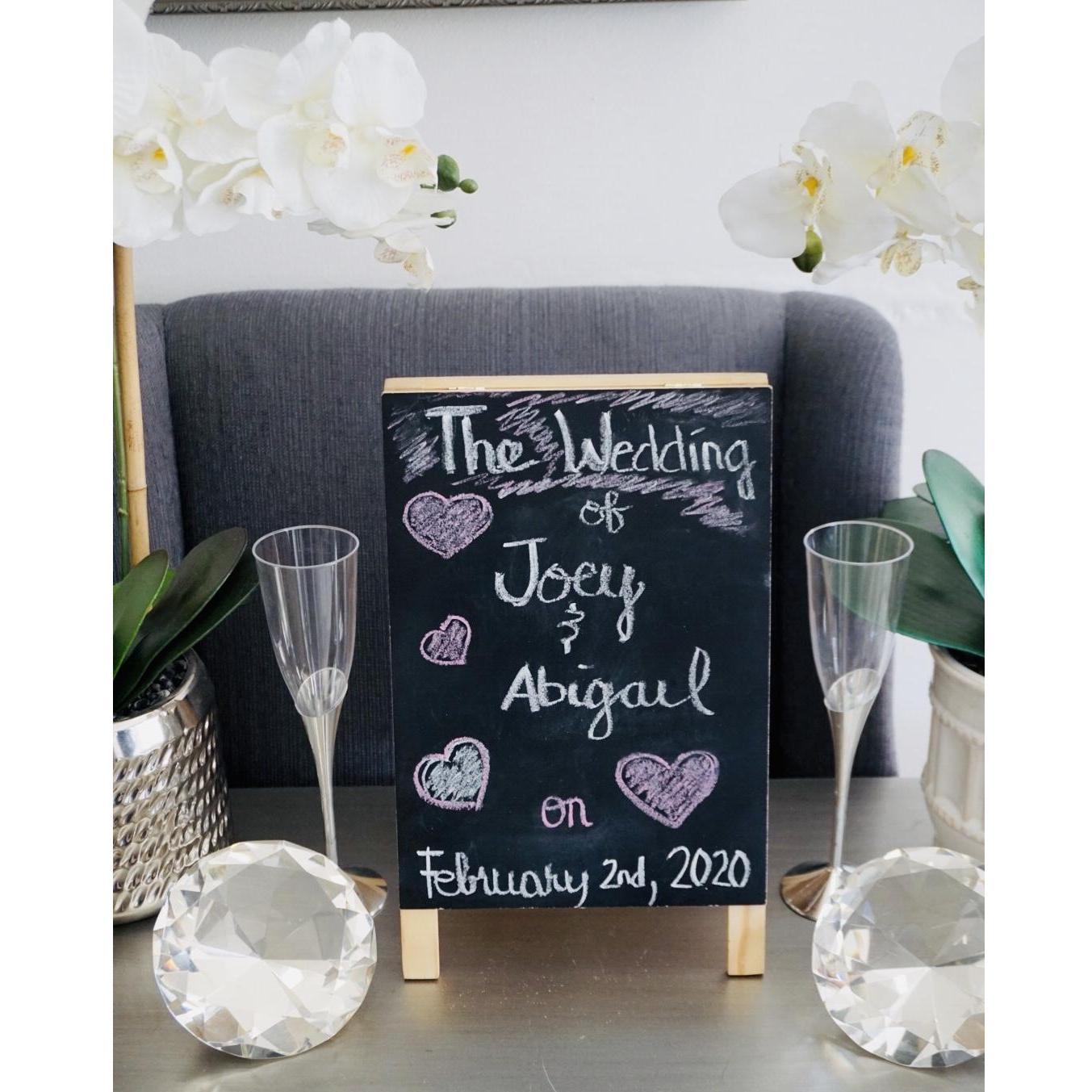 Our civil wedding to capture the rare palindrome date.