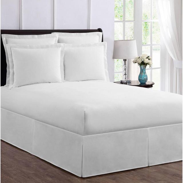 King Tailored Bedskirt White - Magic Skirt