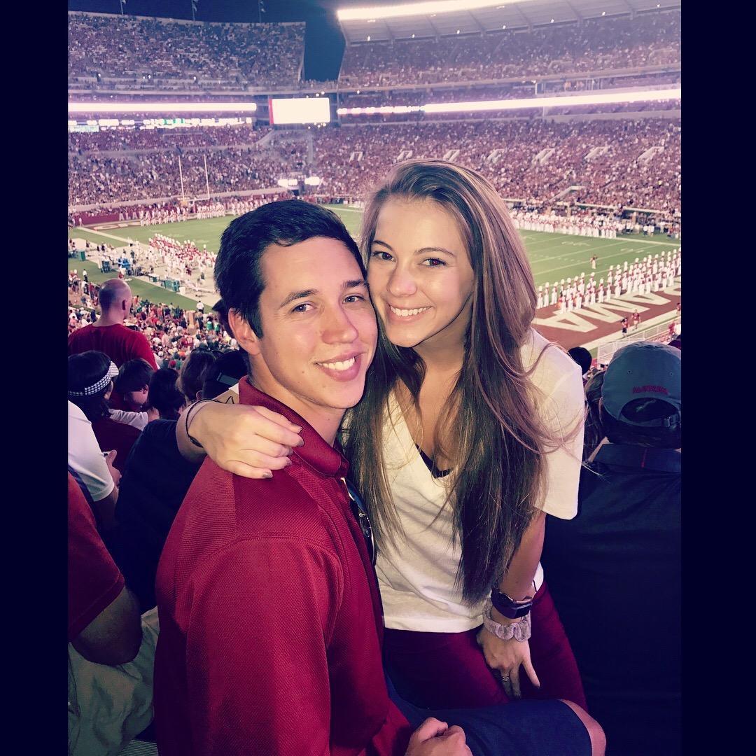 This was Haden's first Alabama football game. We got to enjoy it with my family, and one of my very best friends.