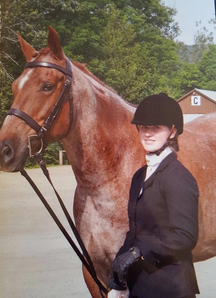 Daisy Mae and My first competition together