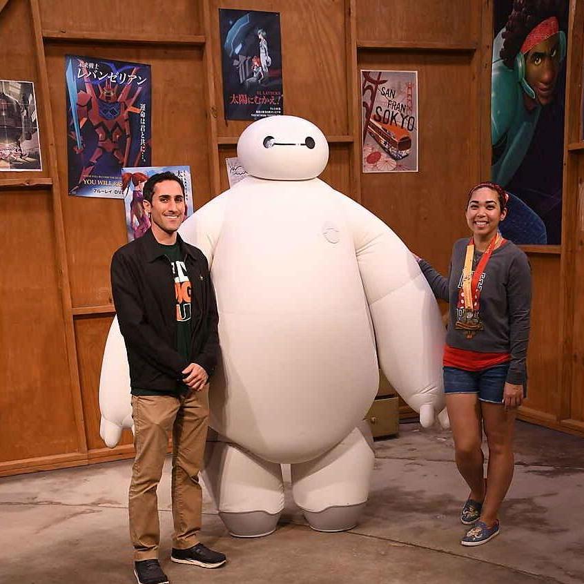 Disney's Wine and Dine 2018 (with Baymax)