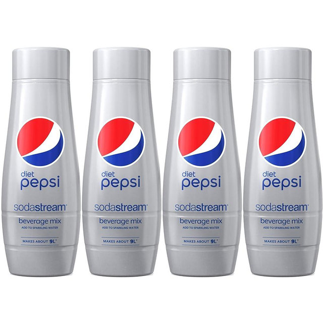 SodaStream® Diet Pepsi® Beverage Mix (440ml, Pack of 4)
