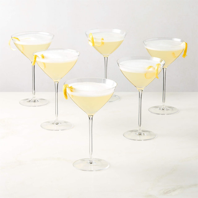 Audrey Martini Glasses Set of 6