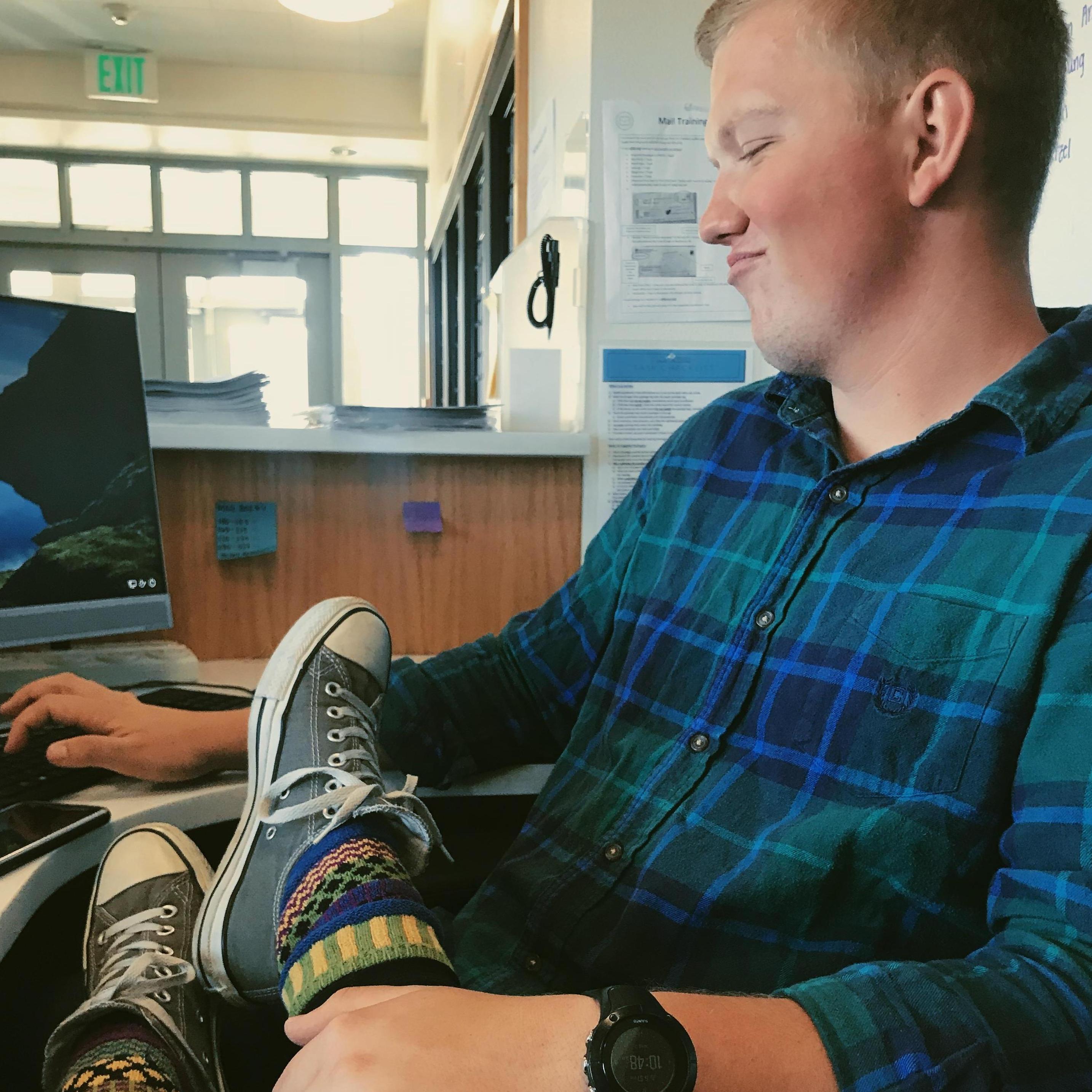 Most, but not all know that Connor and Jessie's friendship started with Jessie visiting Connor on his RA desk shifts. Their desk dates were alive 2018 - 2021.