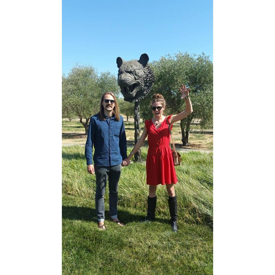 Ai Wei Wei Zodiac at Donum Estate with Shannon and Auntie Lynne