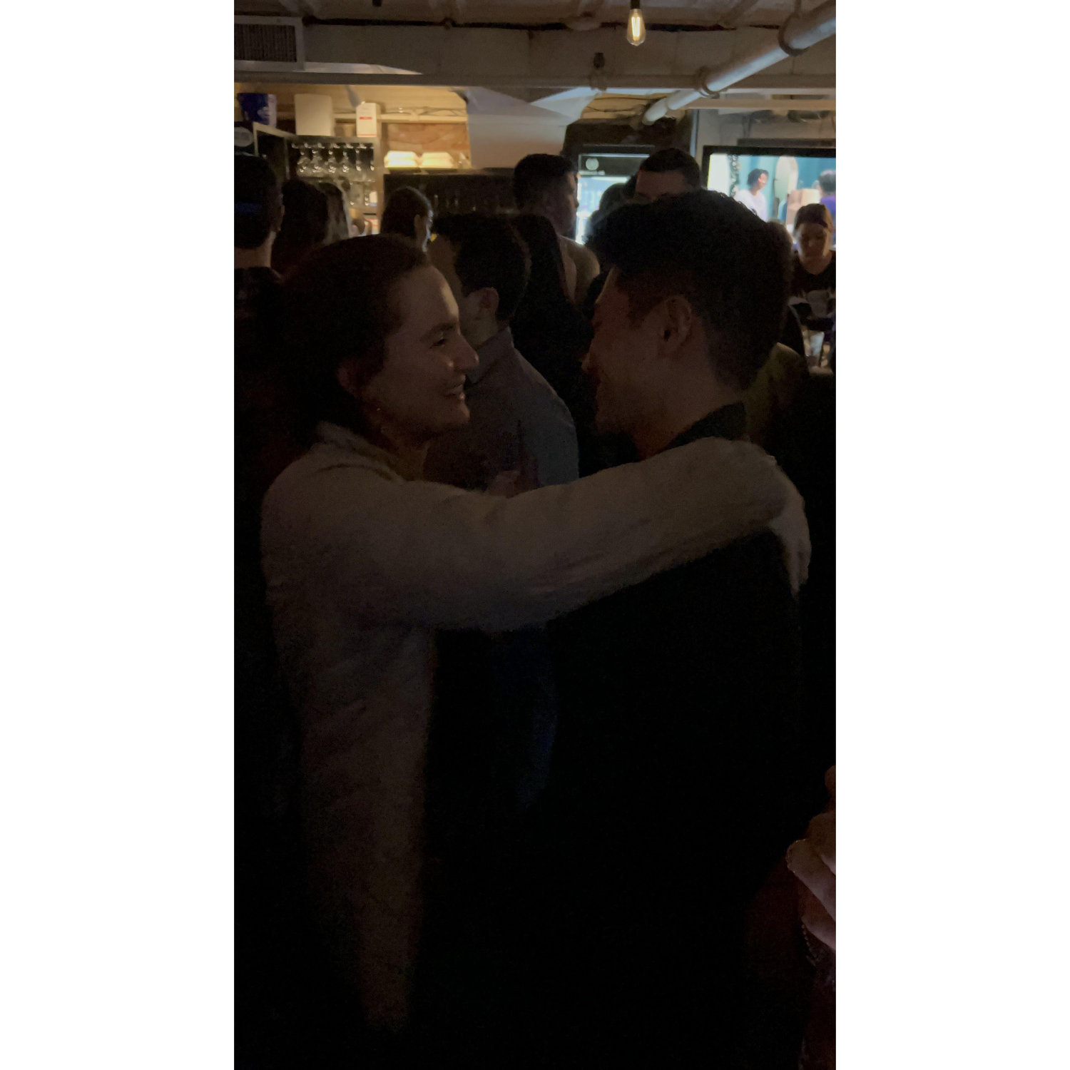 One of many photos taken by friends when we're dancing - hips don't lie
