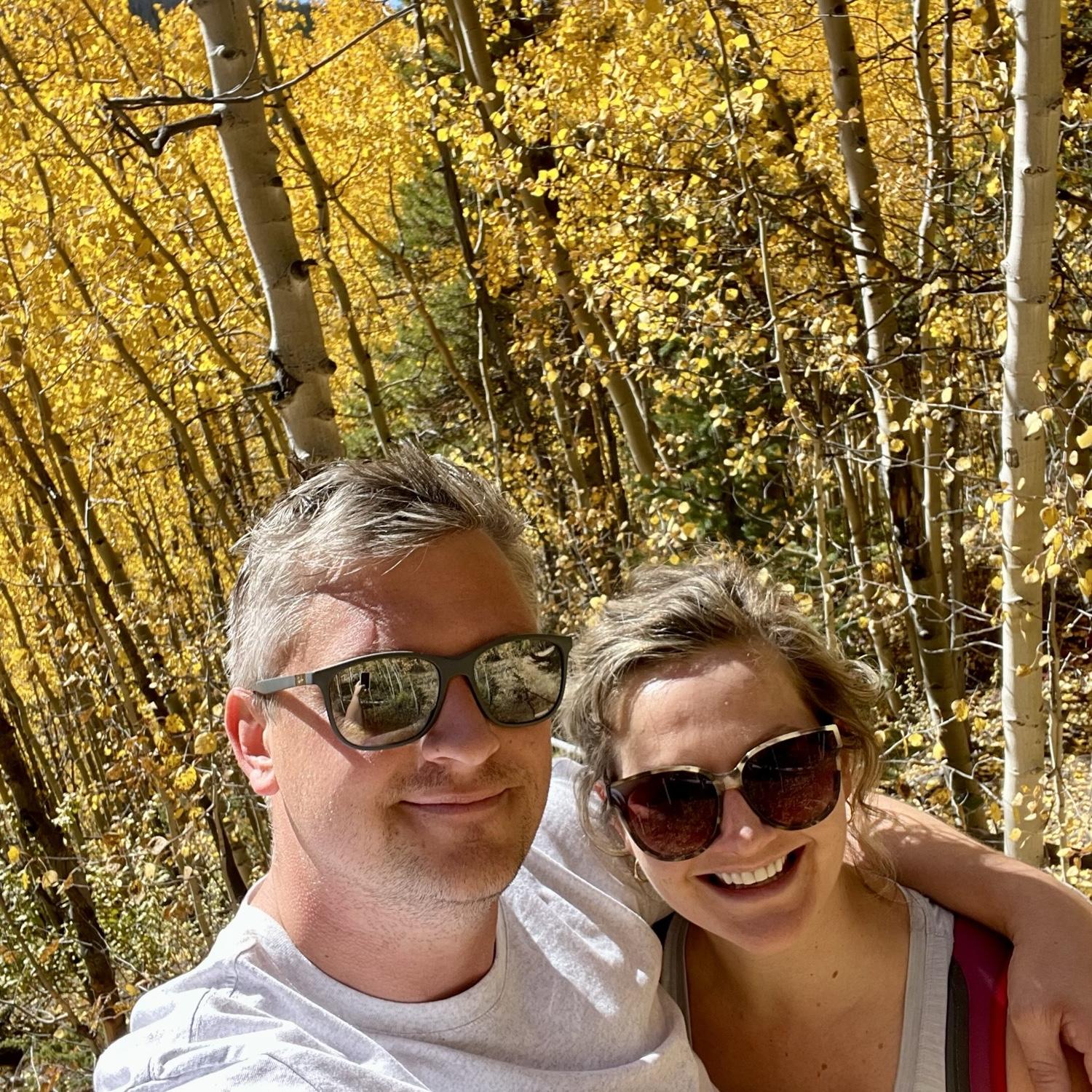 Hiking in beautiful Breckenridge