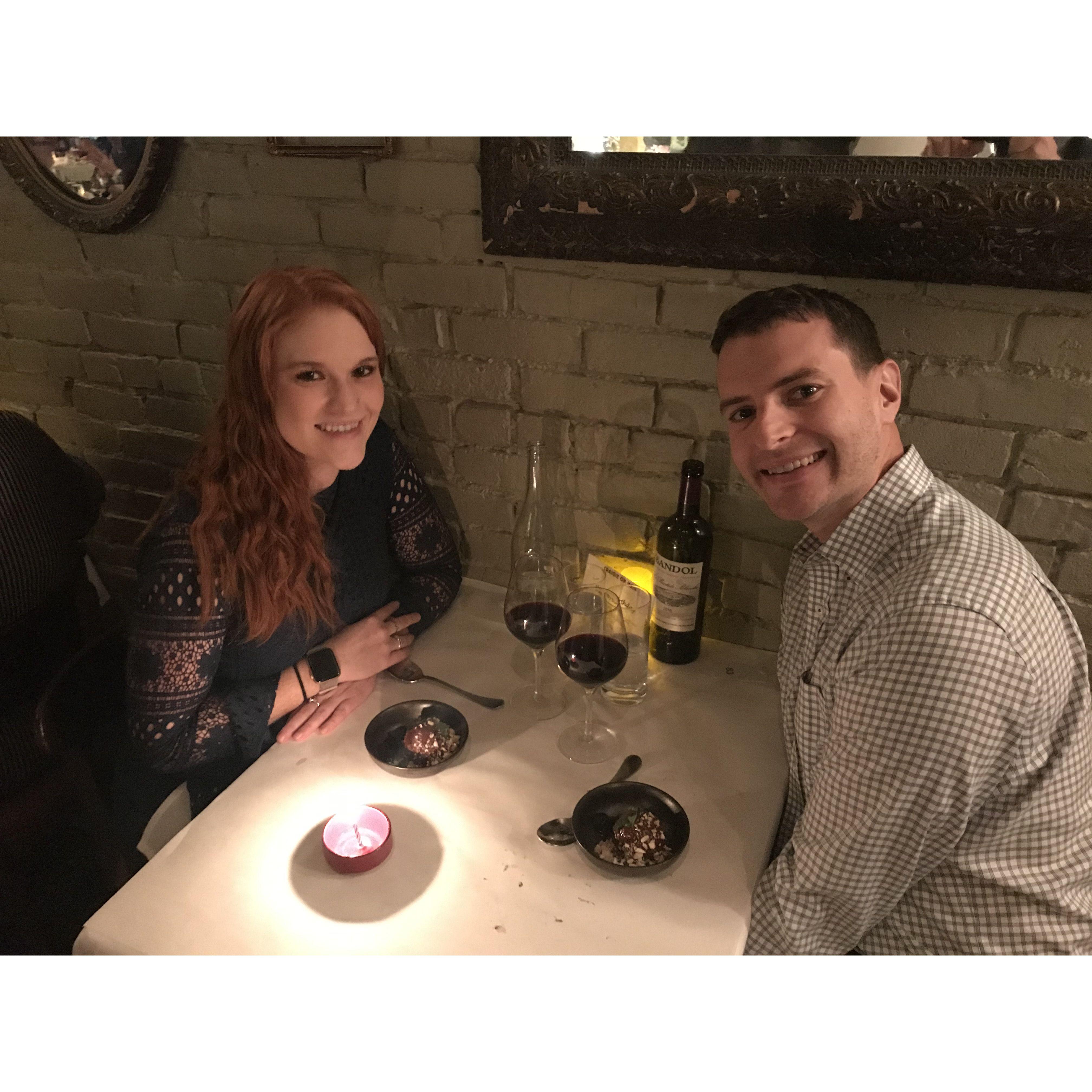 B's Birthday at Craigie on Maine