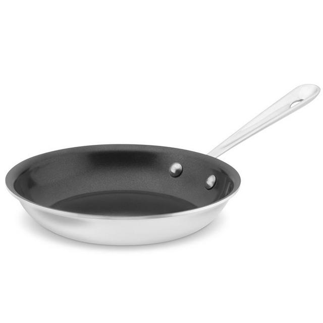 All-Clad D3 Tri-Ply Stainless-Steel Nonstick Fry Pan, 8"
