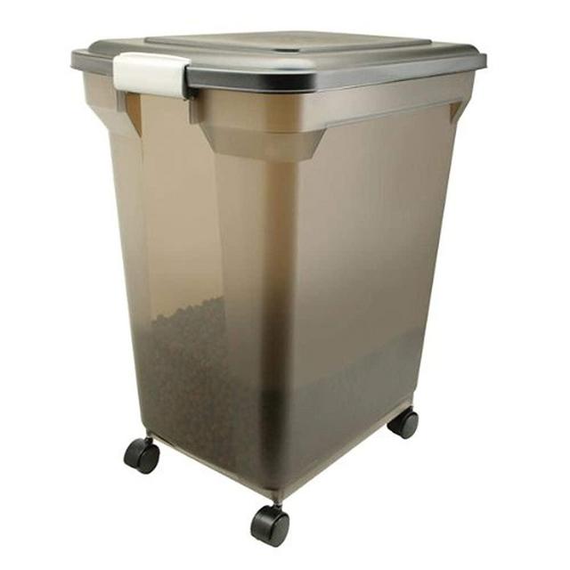 IRIS USA Premium Airtight Pet Food Storage Container for Dog Food Storage, Cat Food Storage, Bird Seed Storage