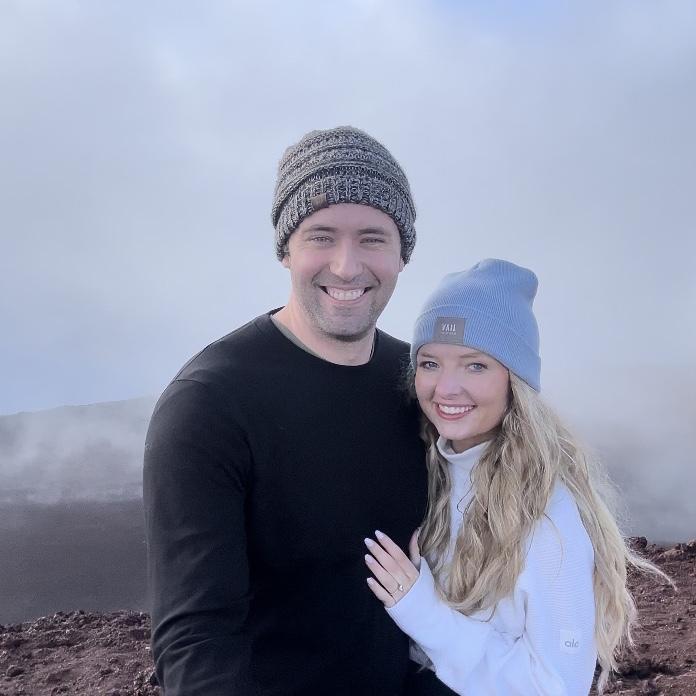 Jordan proposed in Haleakala National Park during a beautiful trip in Maui! April 21st 2025