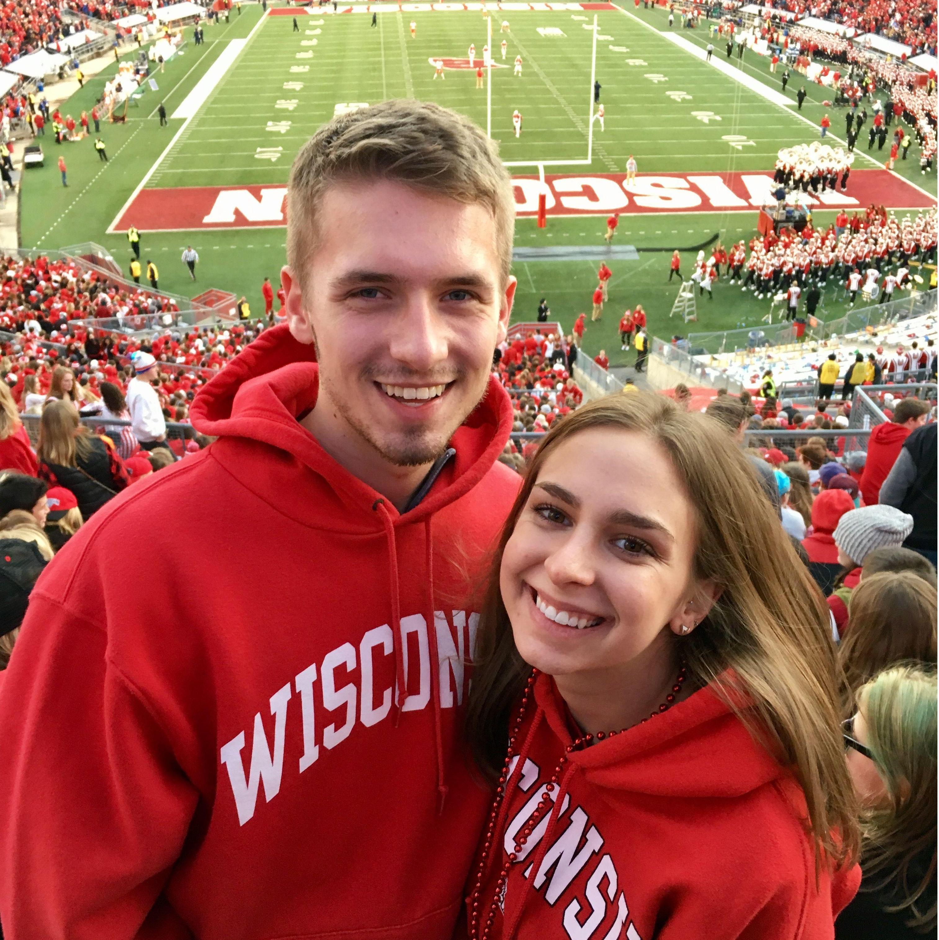 GO BADGERS! Where we met :)