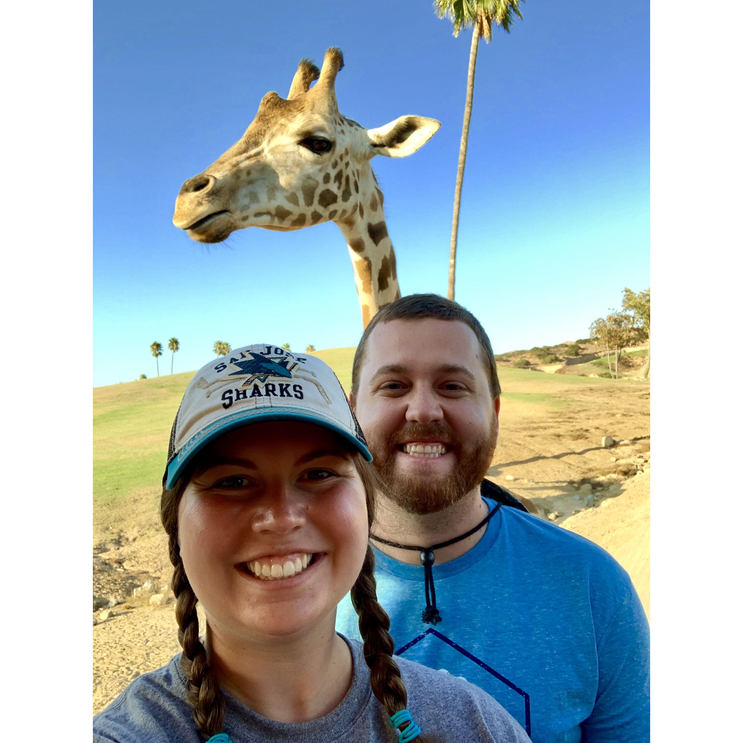 Enjoying the perks of living in Southern California!