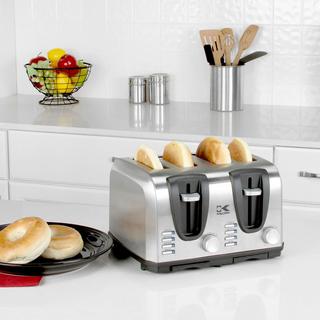 4-Slice Stainless Toaster