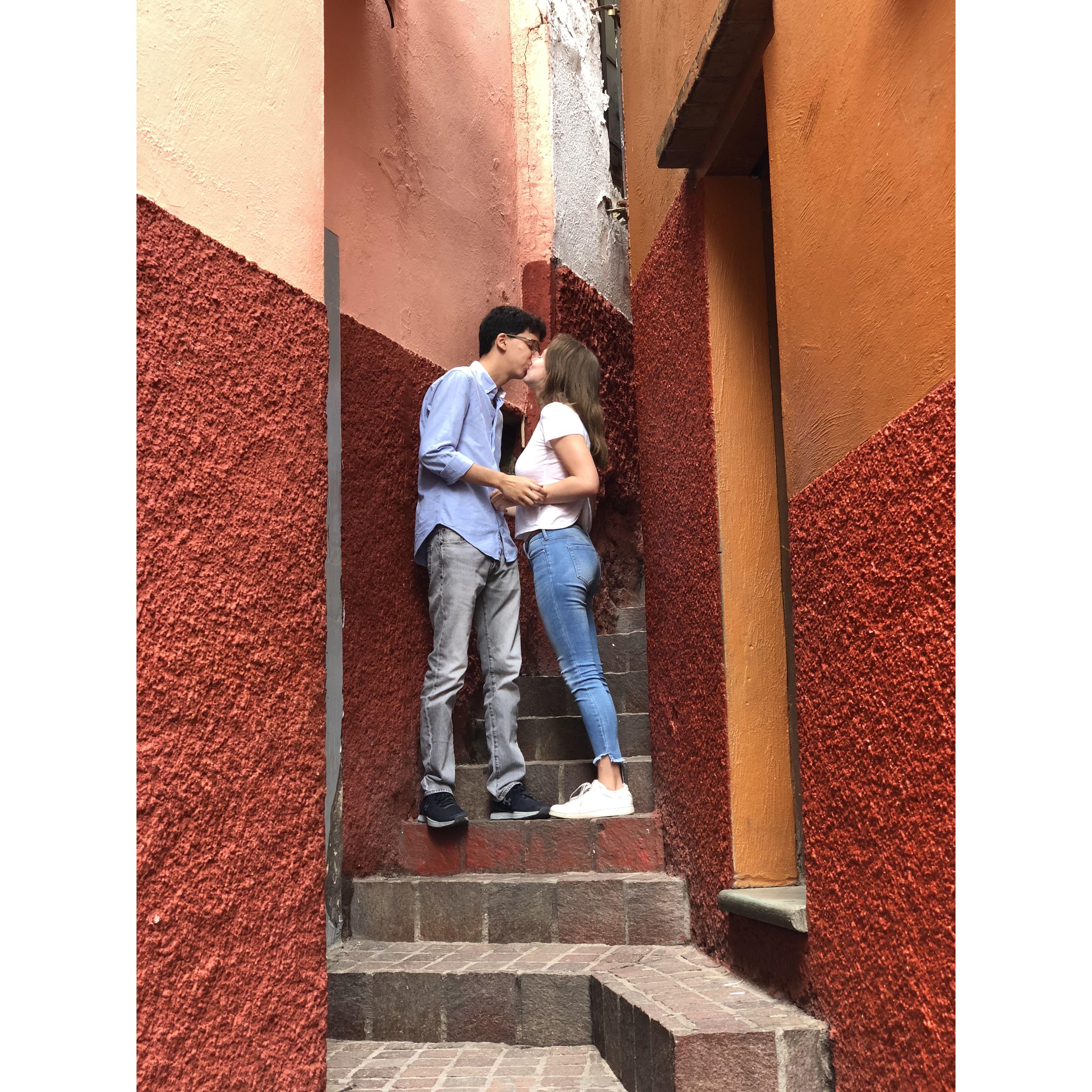 El Callejon del Beso, Guanajuato, 2018