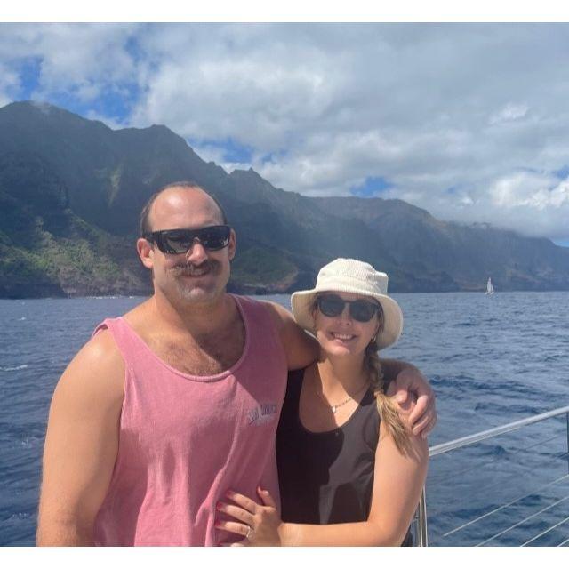 Becca and Mike take Kauai! This trip will set a high standard for their honeymoon.